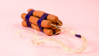 Why do sausages scream and explode in the microwave?
